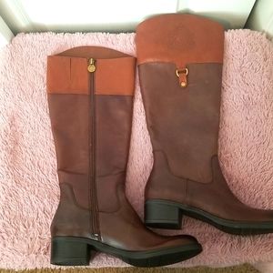 Franco Sarto over the knee boot size 9 brown/tan
